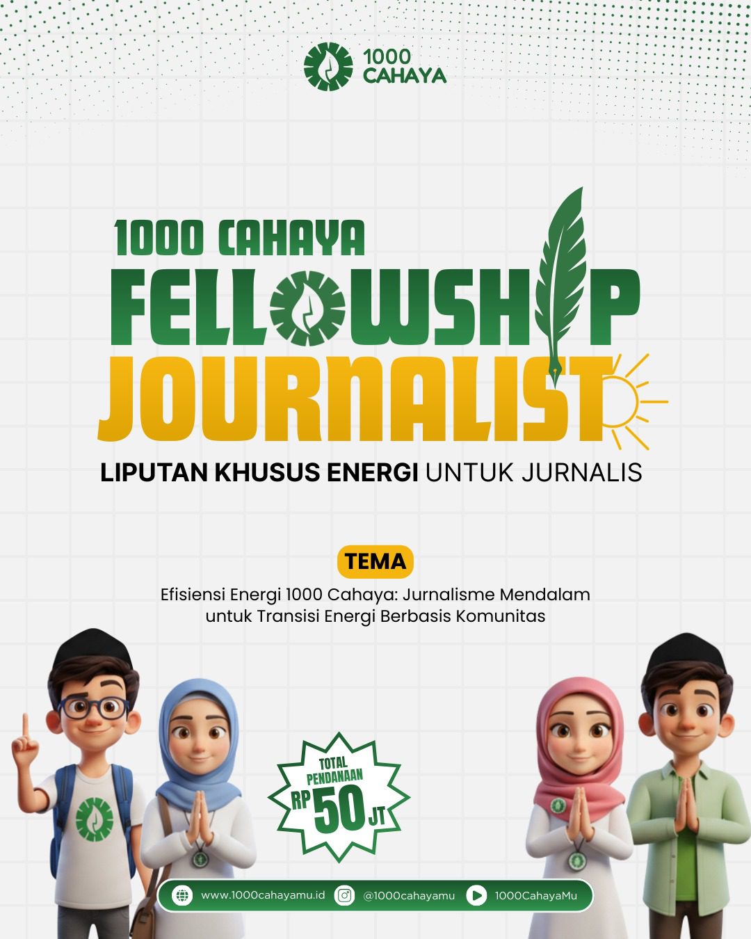 Bukan Sekadar Liputan, 11 Jurnalis Ini Telusuri Jejak Transisi Energi di Program 1000 Cahaya